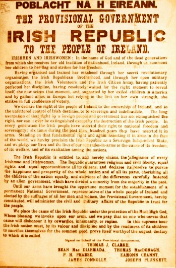 The 1916 Proclamation