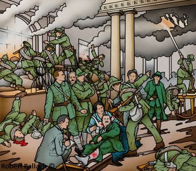 Robert Ballagh - The Birth of the Irish Republic