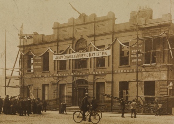 Liberty Hall after the 1916 Easter Rising<br><i>Courtesy of the Irish Capuchin Provincial Archives</i>