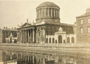The Four Courts in 1916<br><i>Courtesy of the Irish Capuchin Provincial Archives</i>