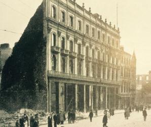 Clery's Department Store and the Imperial Hotel in 1916<br><i>Courtesy of the Irish Capuchin Provincial Archives</i>