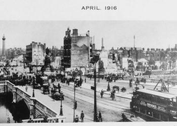 O'Connell Bridge<br><i>Courtesy of the Irish Capuchin Provincial Archives</i>