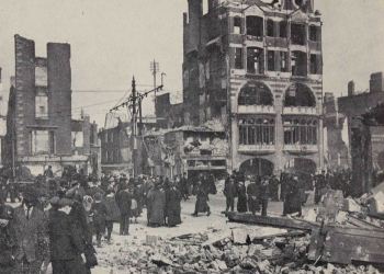 The Dublin Bread Company building in 1916<br><i>Courtesy of the Irish Capuchin Provincial Archives</i>