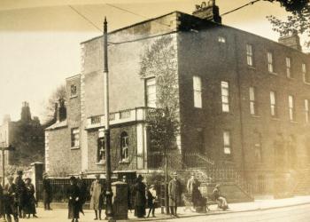 25 Northumberland Road in 1916<br><i>Courtesy of the Irish Capuchin Provincial Archives</i>