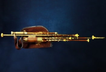 Éamonn Ceannt's restored Uilleann pipes<br><i>Courtesy of Thomas (Tos) Quinn</i>