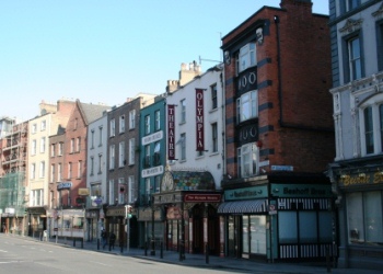 The Olympia Theatre on Dame Street<br><i>Courtesy of O. Daly</i>